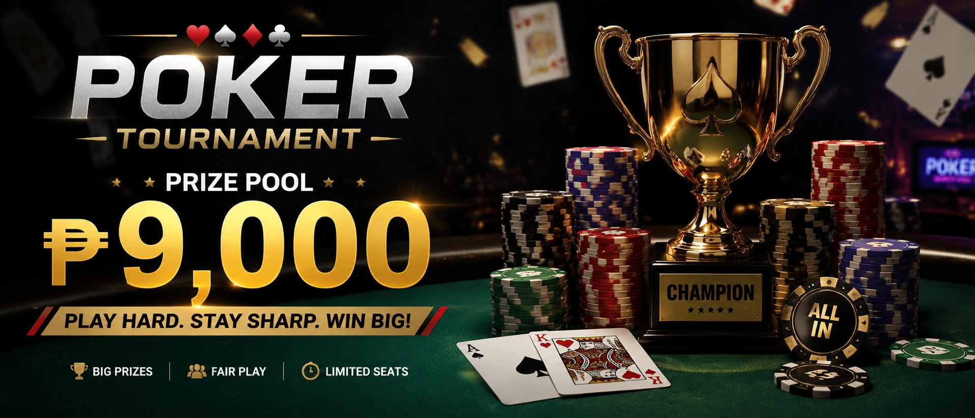Poker game selection on mobile